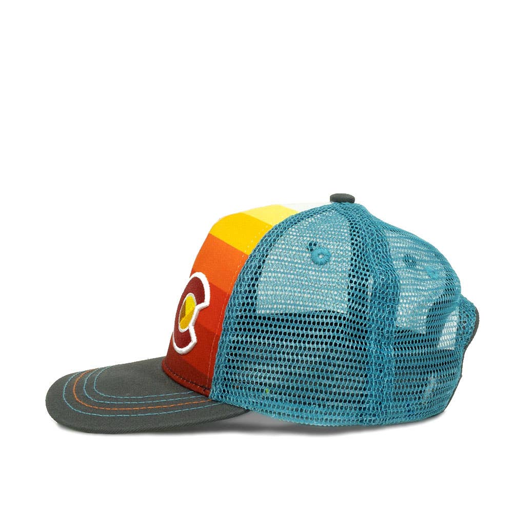 YoColorado - Hat - Lil' Fit Sunset Fader Curve Bill