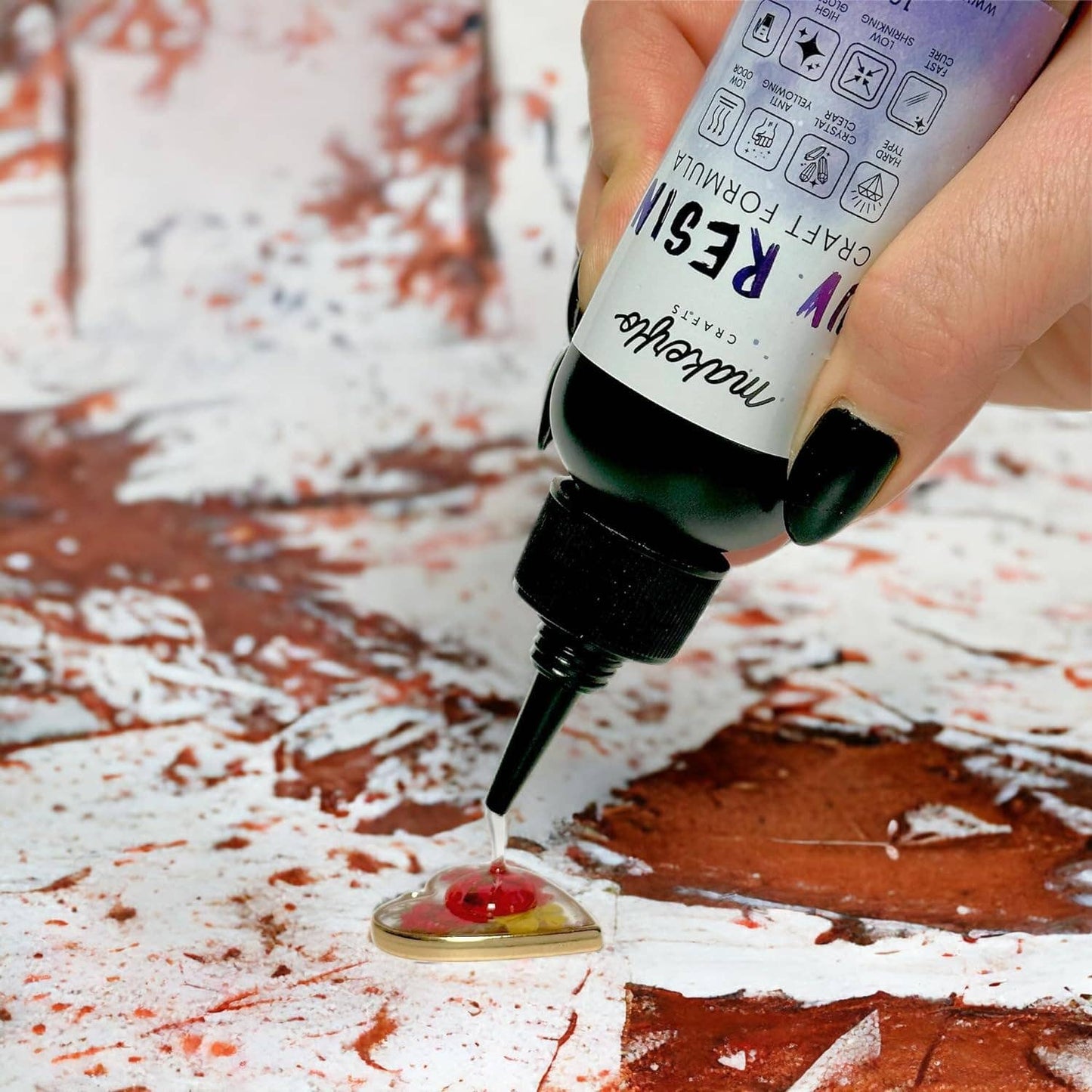 Makerflo UV Resin Craft Formula Ultraviolet Curing Resin: 250 ml