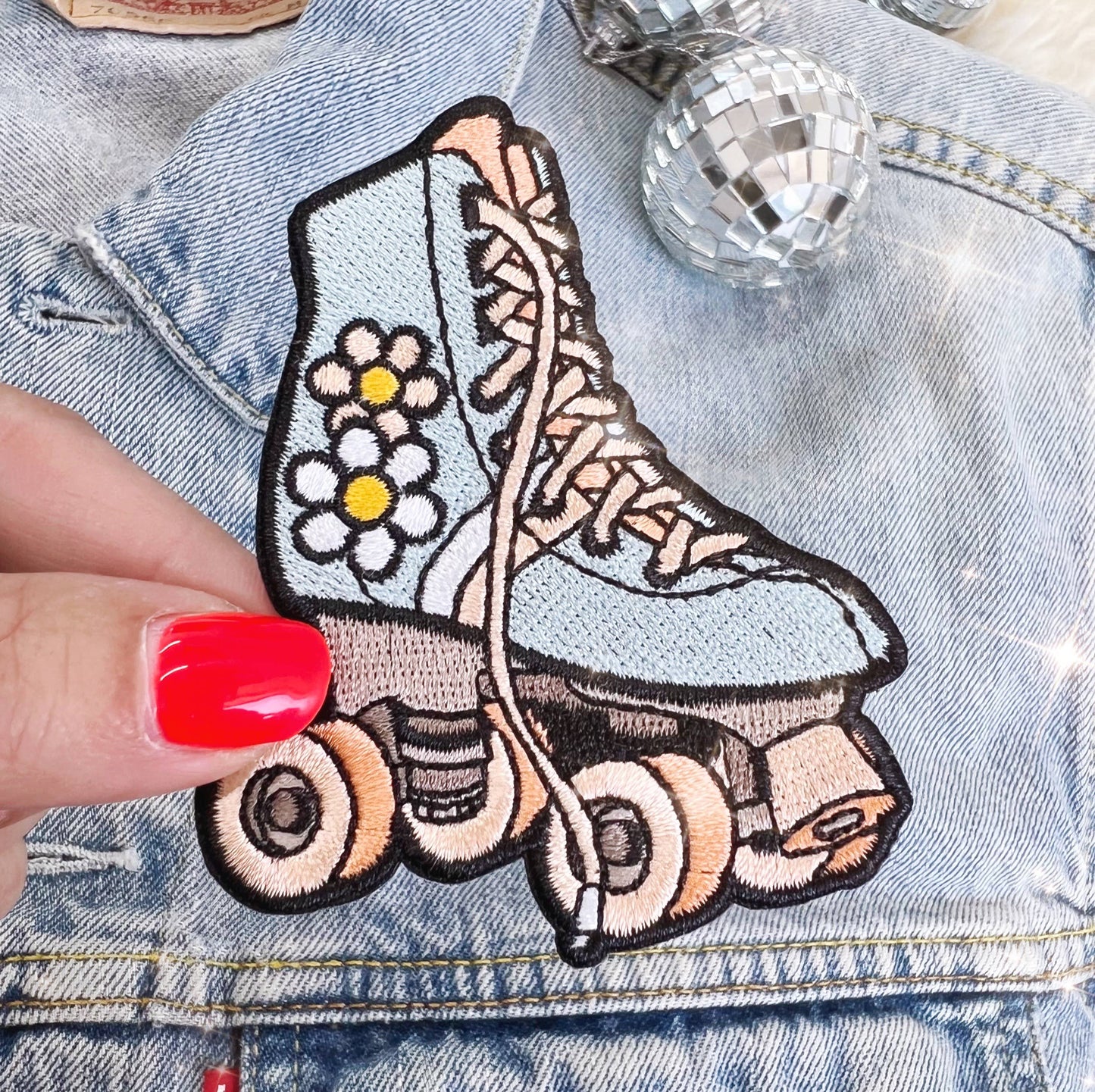 Wildflower + Co. - Roller Skate Patches: Lilac Celestial