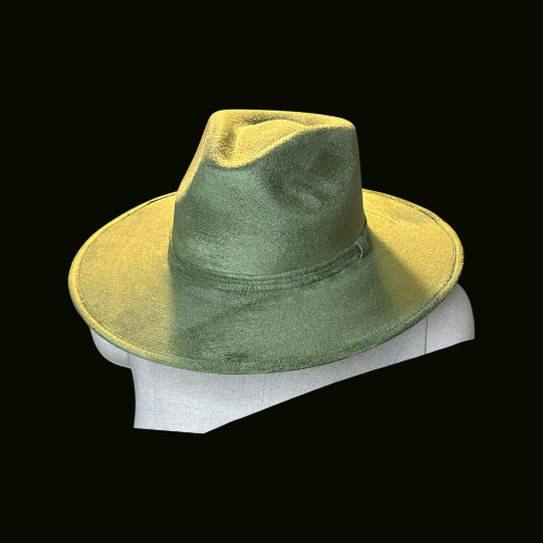 Nati Natash - Rancher Vegan Suede Hat - W: Medium / Khaki