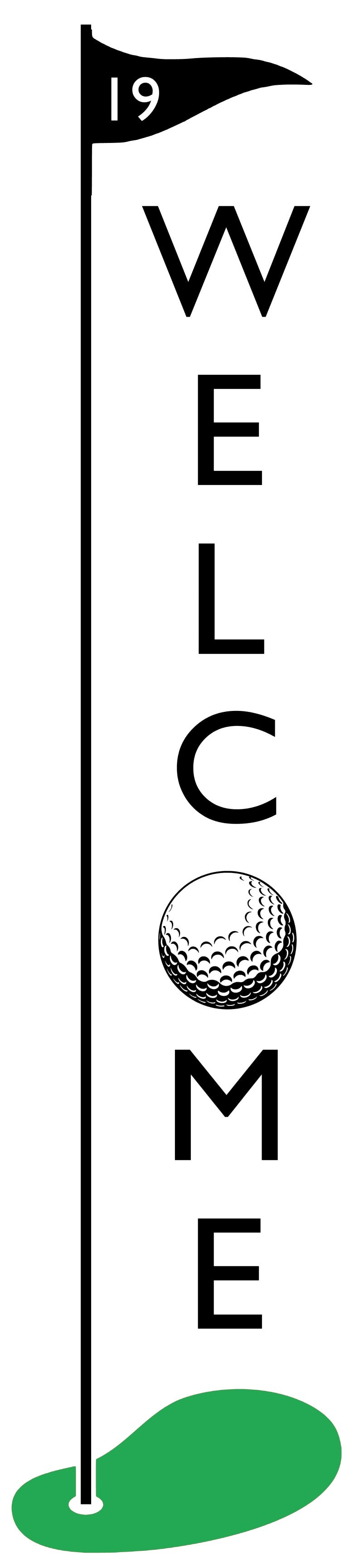 19th Hole Porch Leaner