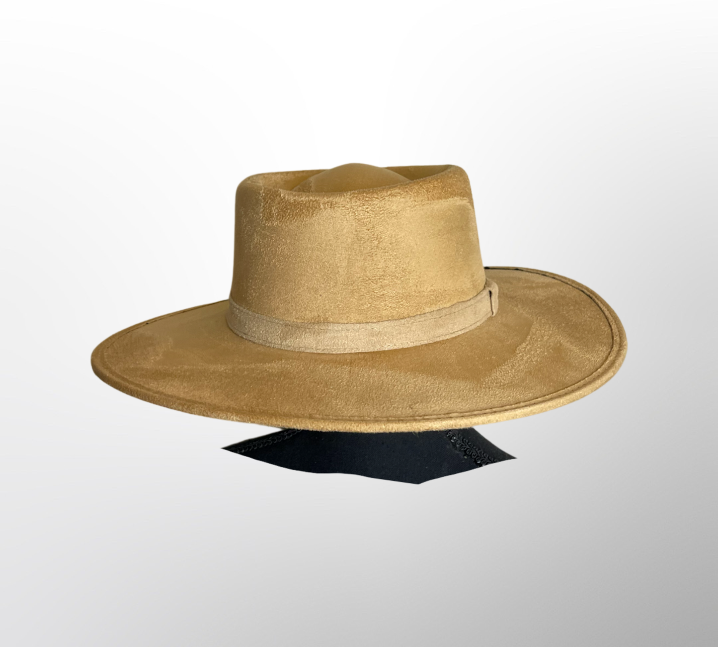 Nati Natash - Crown Vegan Suede Flat Brim-W: Medium / Jean Blue