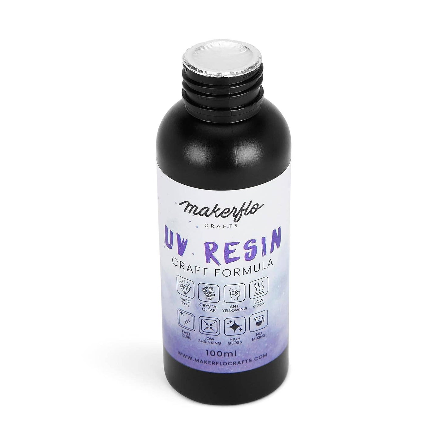 Makerflo UV Resin Craft Formula Ultraviolet Curing Resin: 250 ml