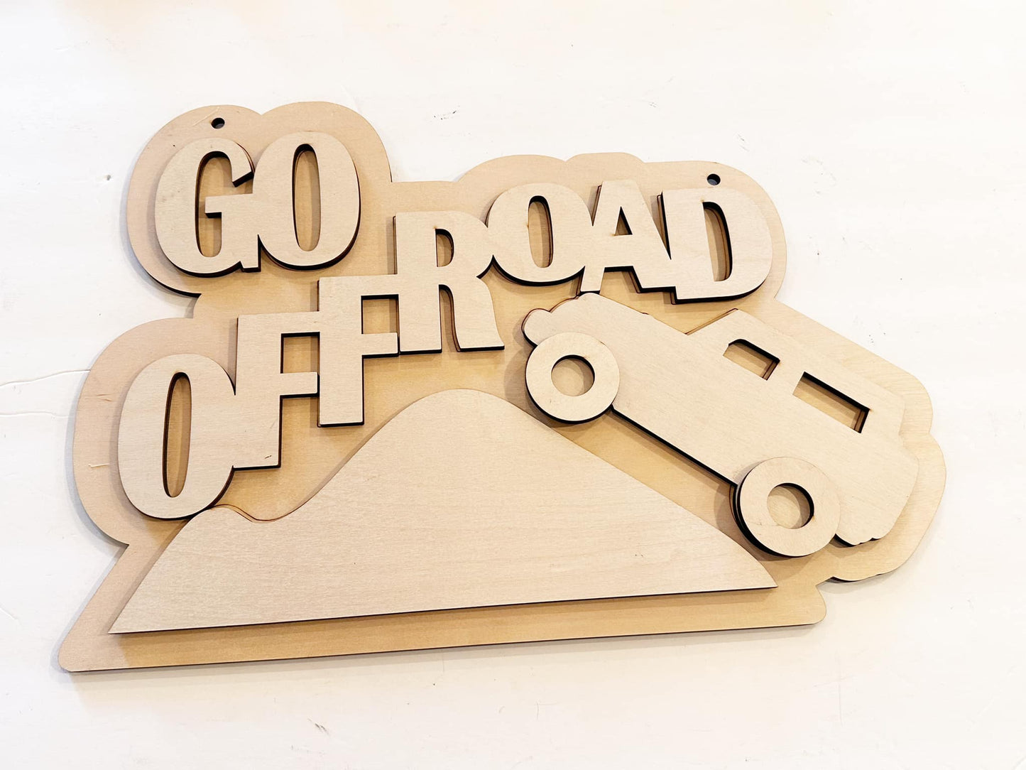 Kids Off Go Road Door Hanger