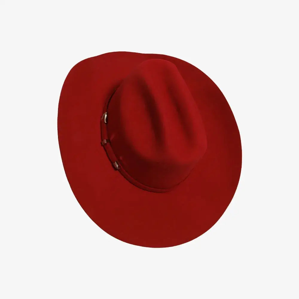 100% Wool Felt Western Cowboy Hat - Style Cattleman : Gunsmoke / LG