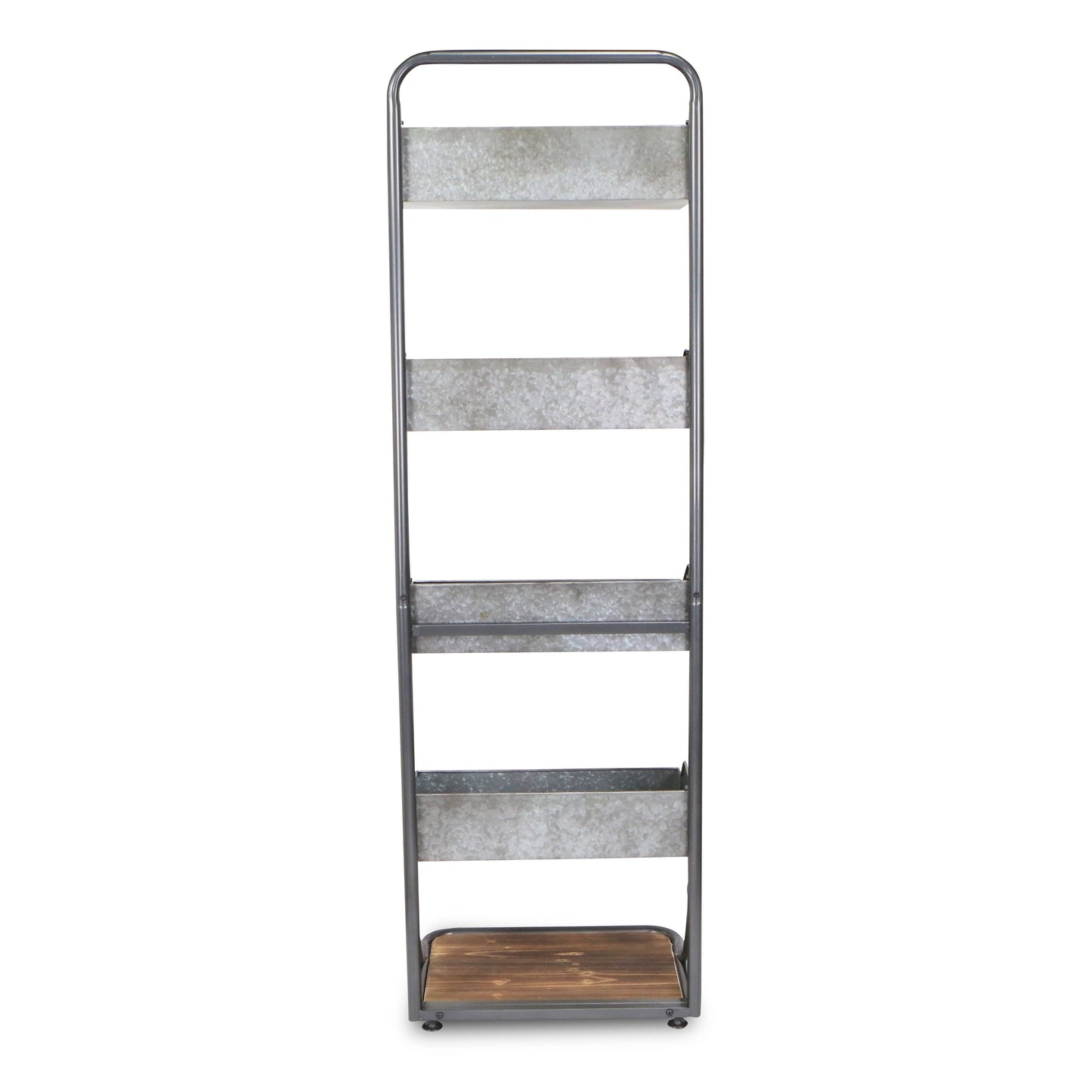 Cheungs Home Decor - Moxie 5 Tier Metal & Wood Folding Shelf