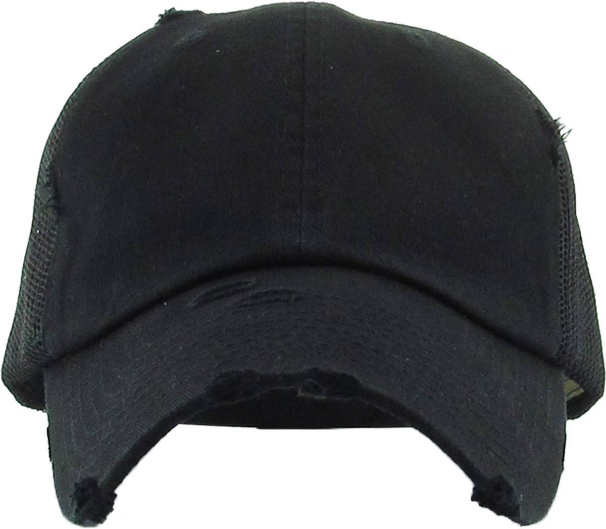 KBETHOS - Vintage Mesh Baseball Cap: HPK-STN