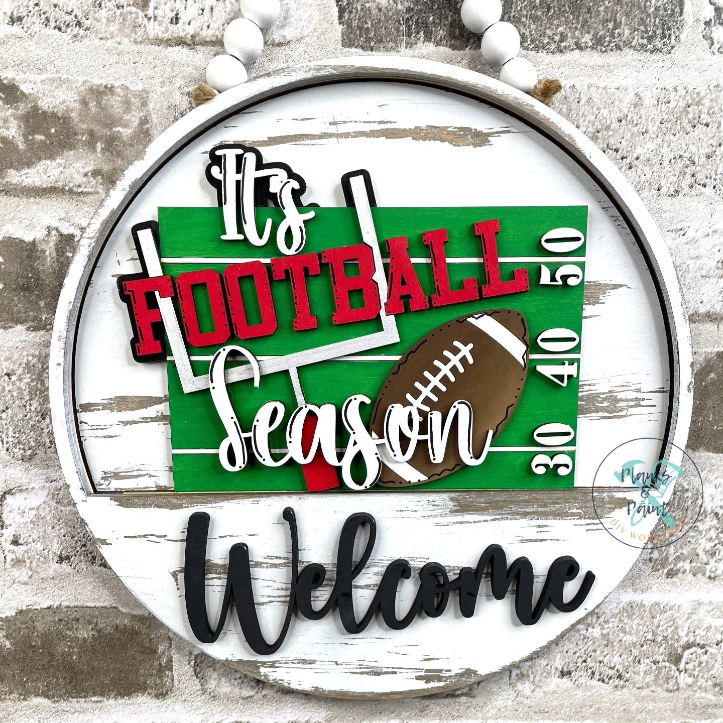 Interchangeable Welcome Door Hanger