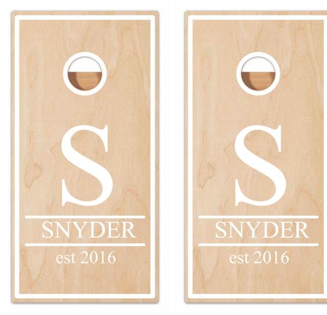 Custom Hand Painted Cornhole Boards