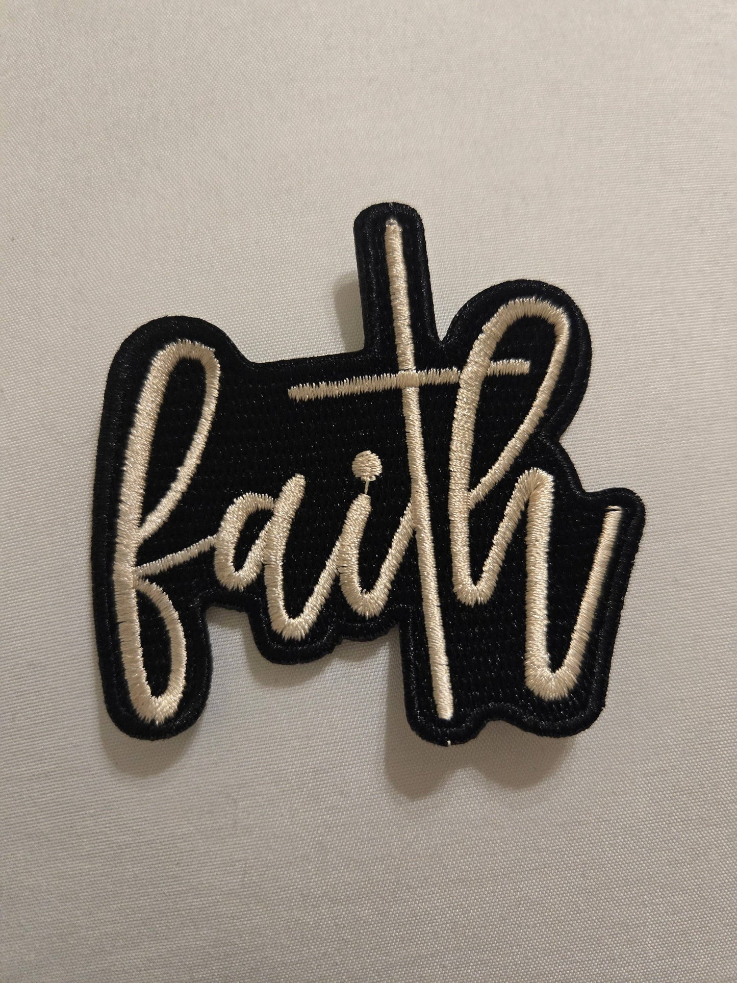 Faith Iron-On PATCH: Single Patch