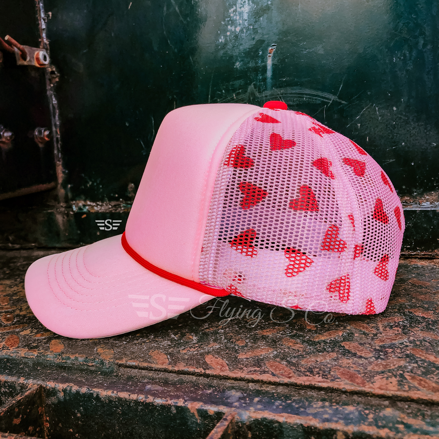 LIMITED EDITION Have a Heart Valentine's Printed Mesh Cap