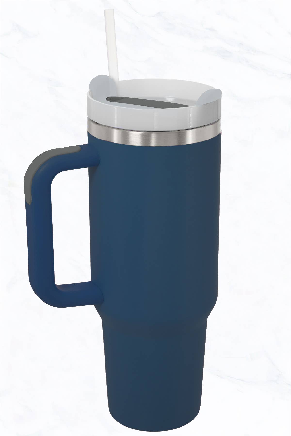 Suzie Q USA - 40 oz, Stainless Steel and Silicon Tumbler: Light Green