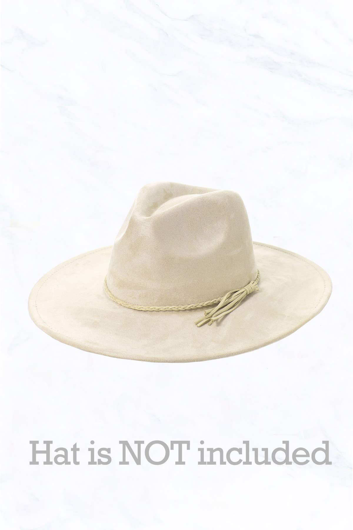 Suzie Q USA - Belt-Big Brim Braided Leather Belt: Khaki