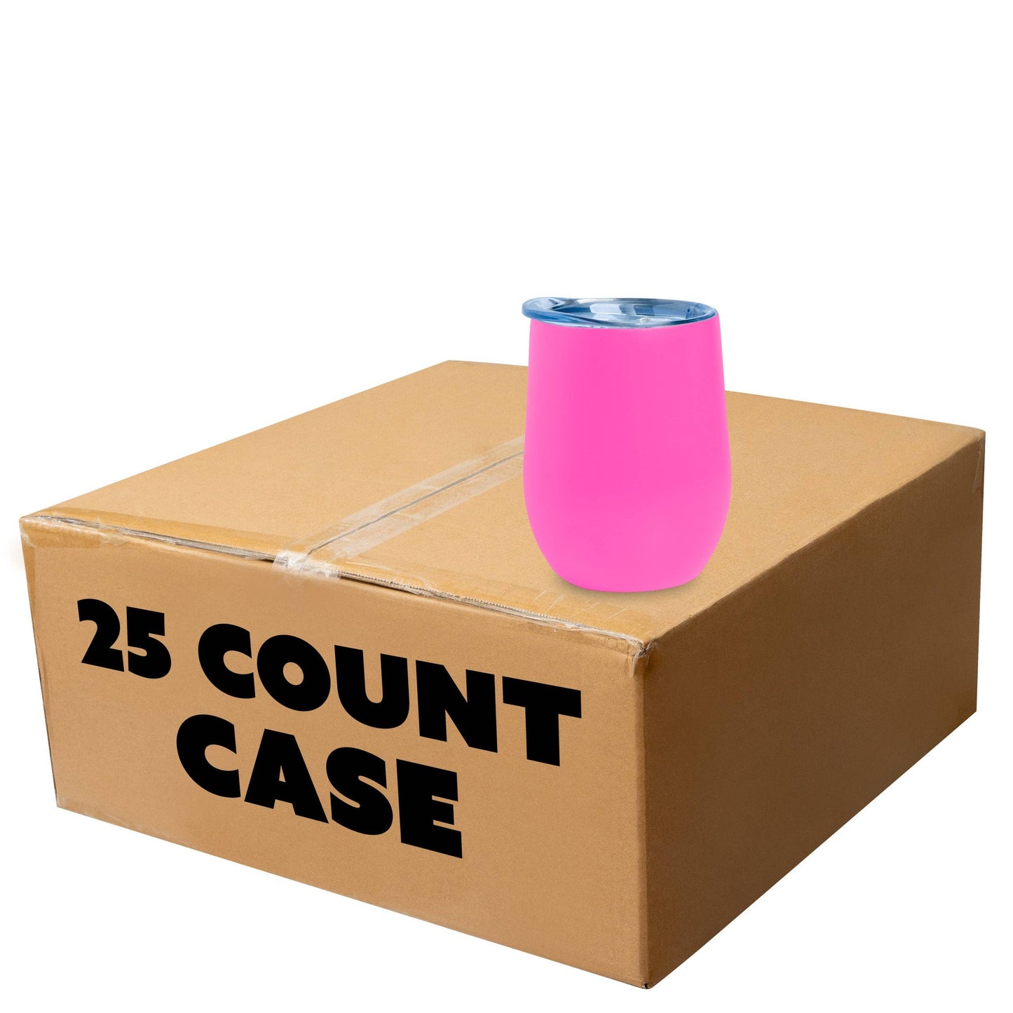 Makerflo 12 oz Powder Coated Tumbler (Multicolor Available): Black - Singles ($6.95/ea)
