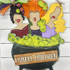 I Smell Children 3D Door Hanger