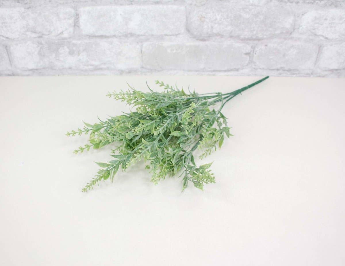 14" Lavender Spray - Green: 4 Stems