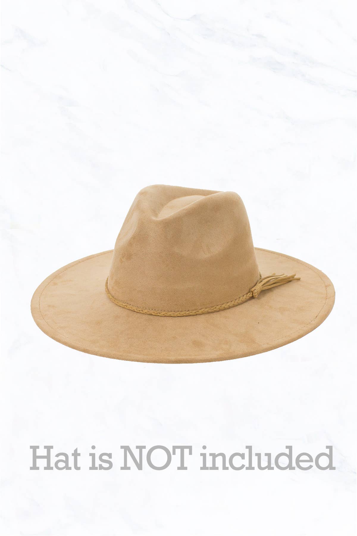 Suzie Q USA - Belt-Big Brim Braided Leather Belt: Dusted Pink
