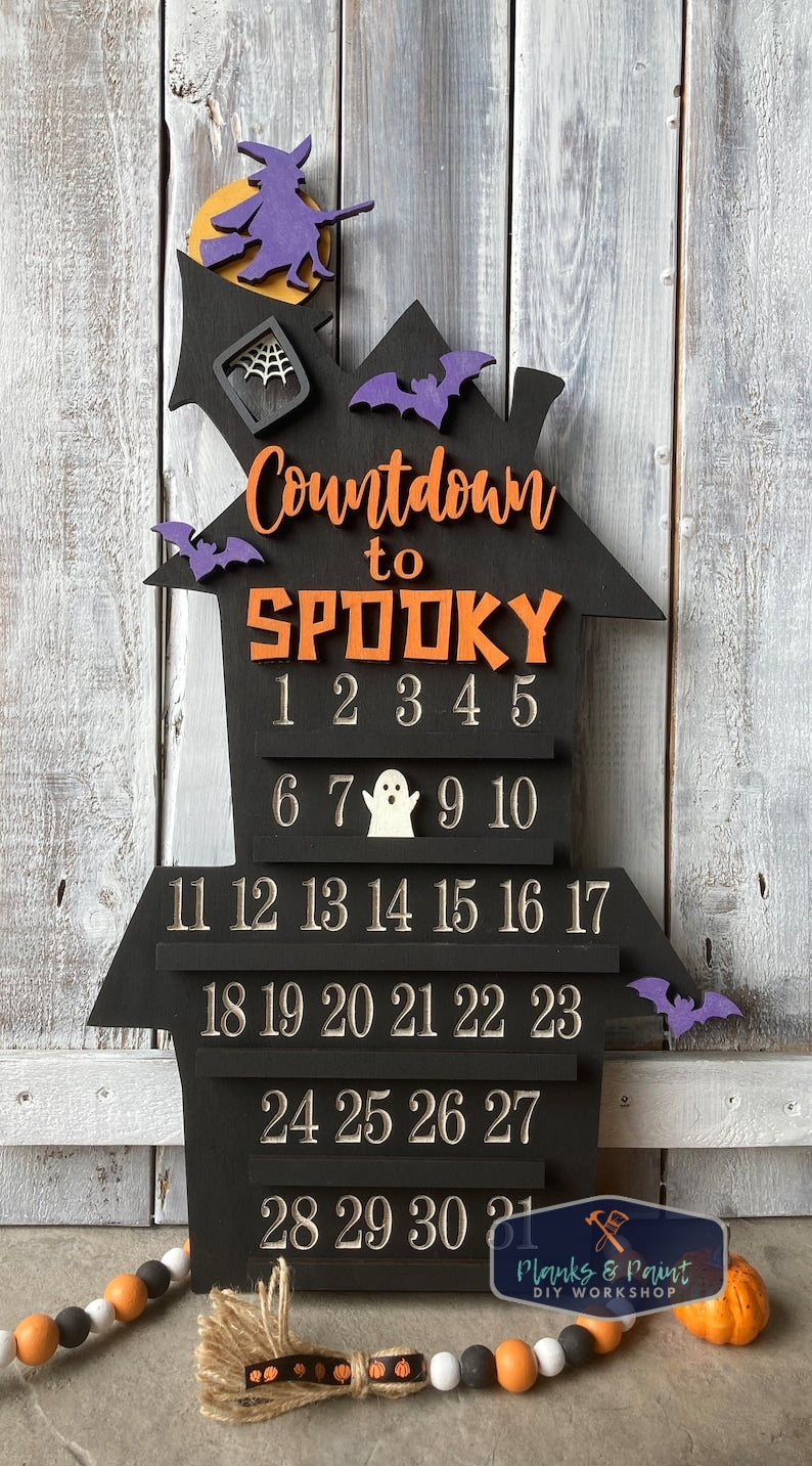 Haunted House Countdown HA407