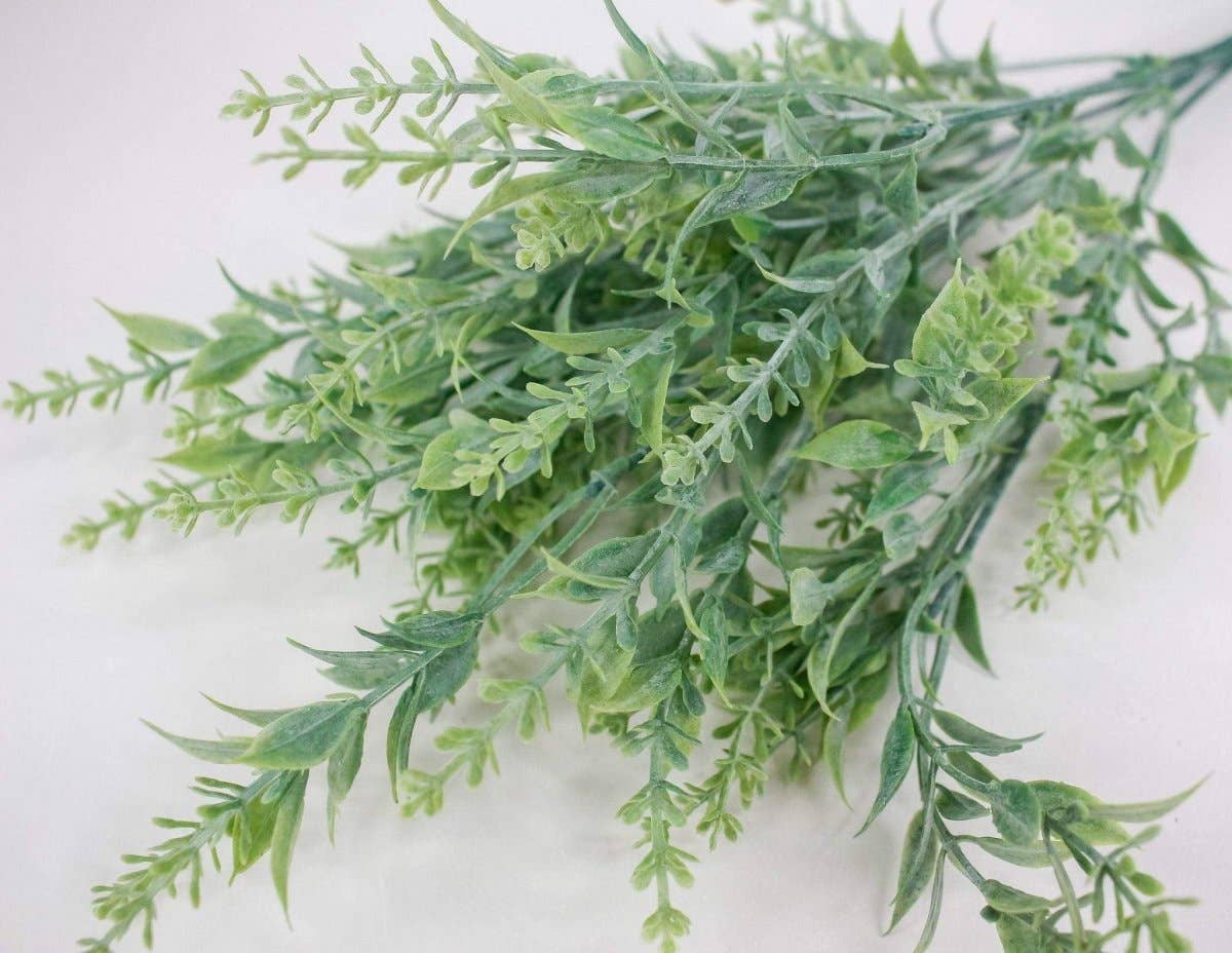 14" Lavender Spray - Green: 4 Stems