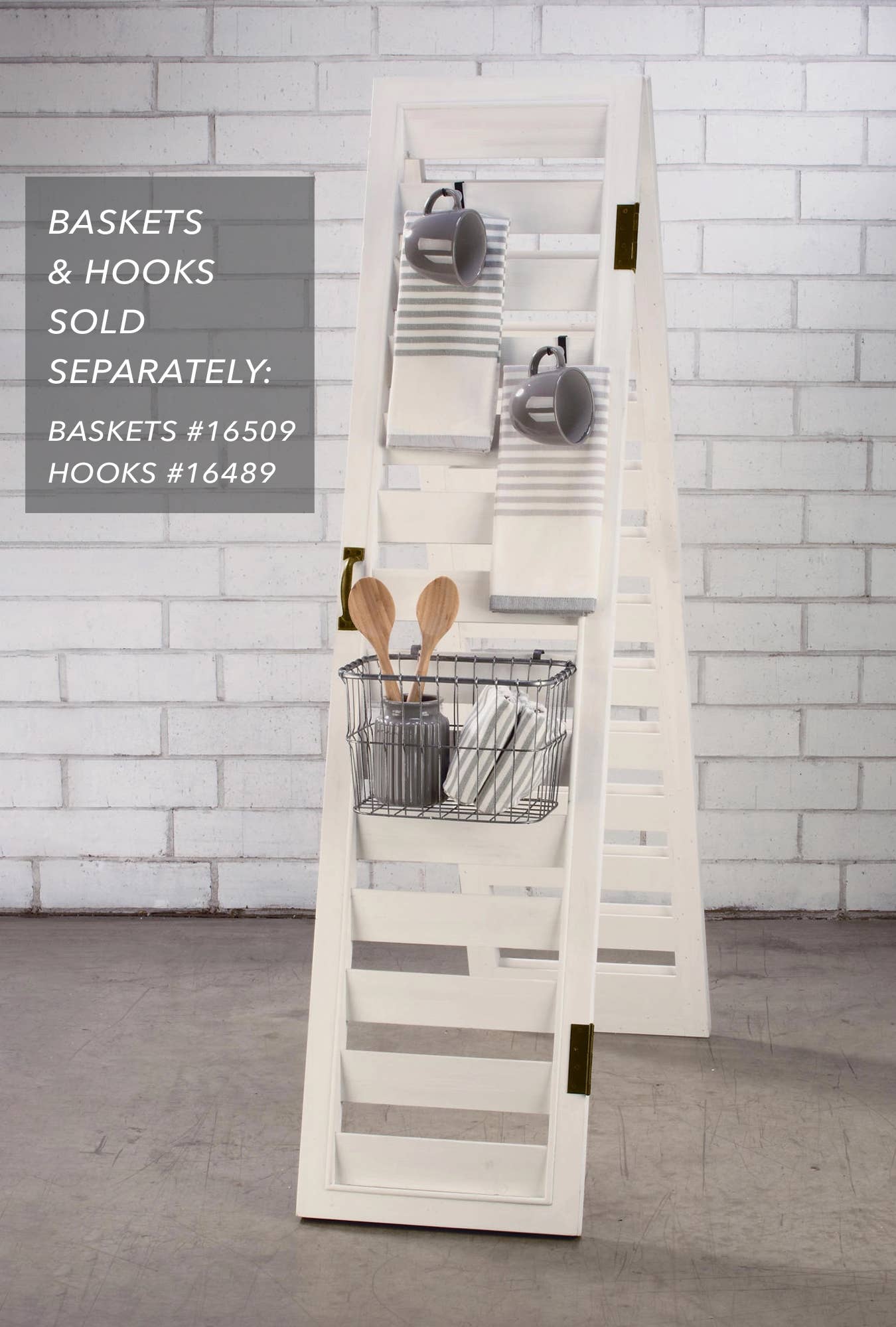 Tripar International - 2-Sided Shutter Ladder Display: Hooks - Pack of 12 3.5" Hooks