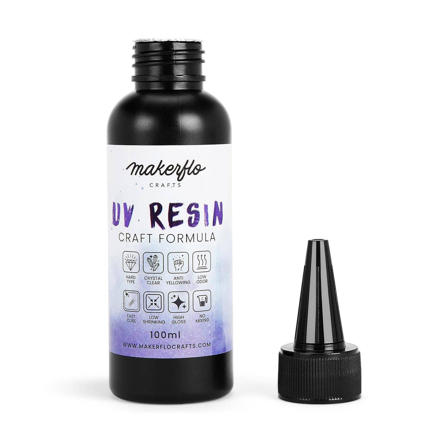 Makerflo UV Resin Craft Formula Ultraviolet Curing Resin: 250 ml