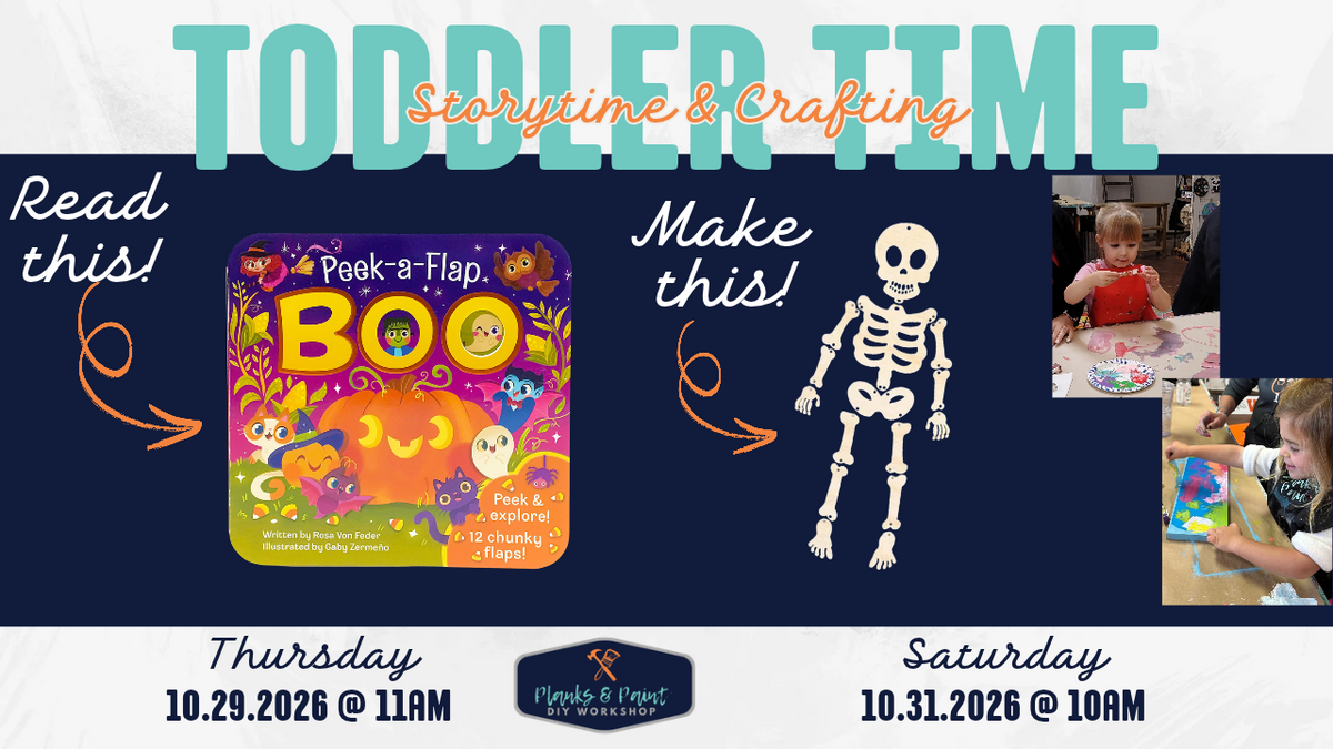 TODDLER TIME: BOO
