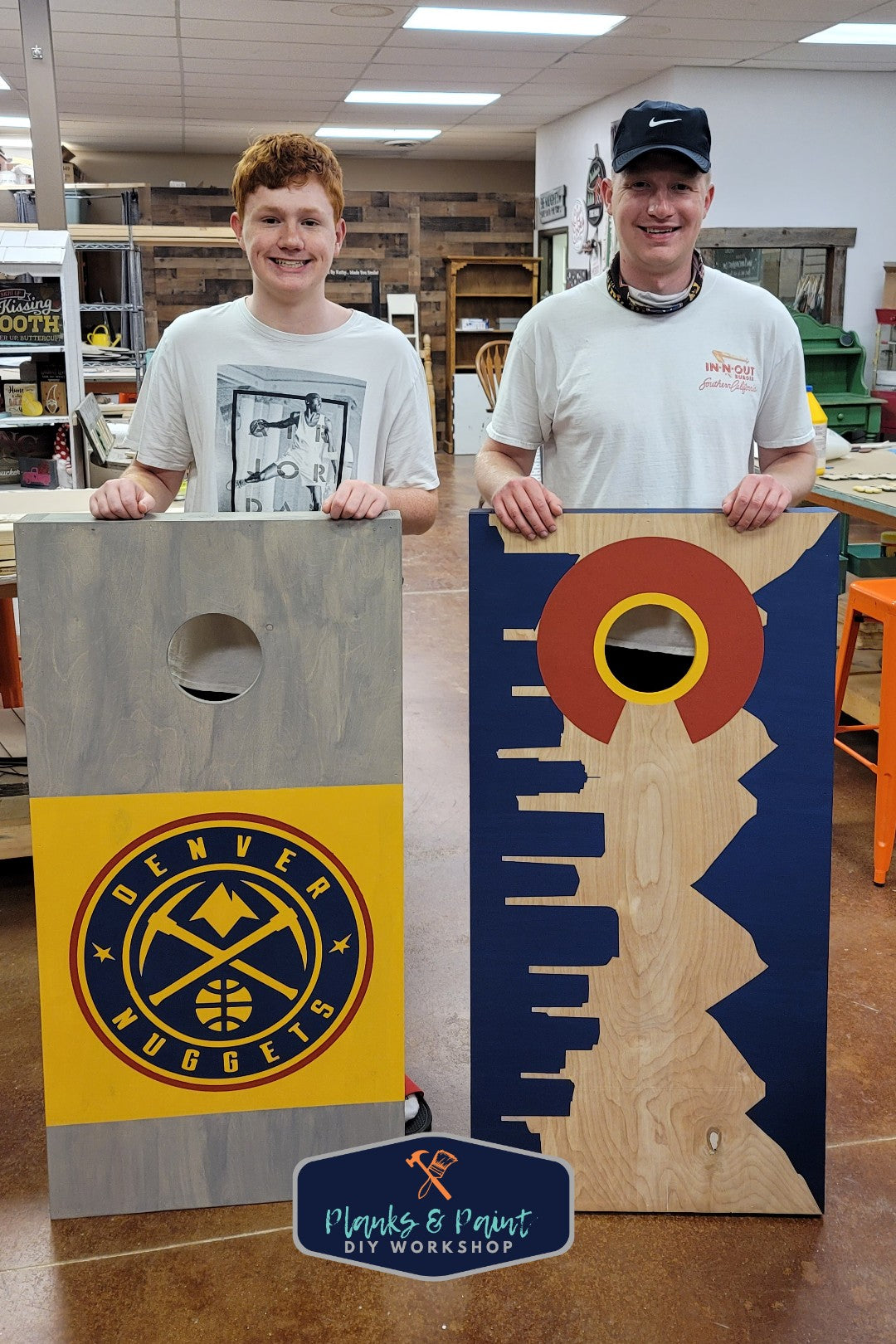 Custom Hand Painted Cornhole Boards
