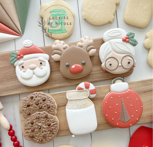 <<SOLD OUT>>Holiday Royal Icing Cookie Decorating Class