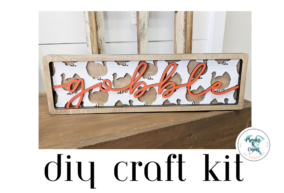 DIY Gobble Chunky Shelf Sitter