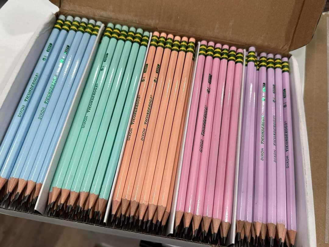 12 pack Personalized Ticonderoga Pencils