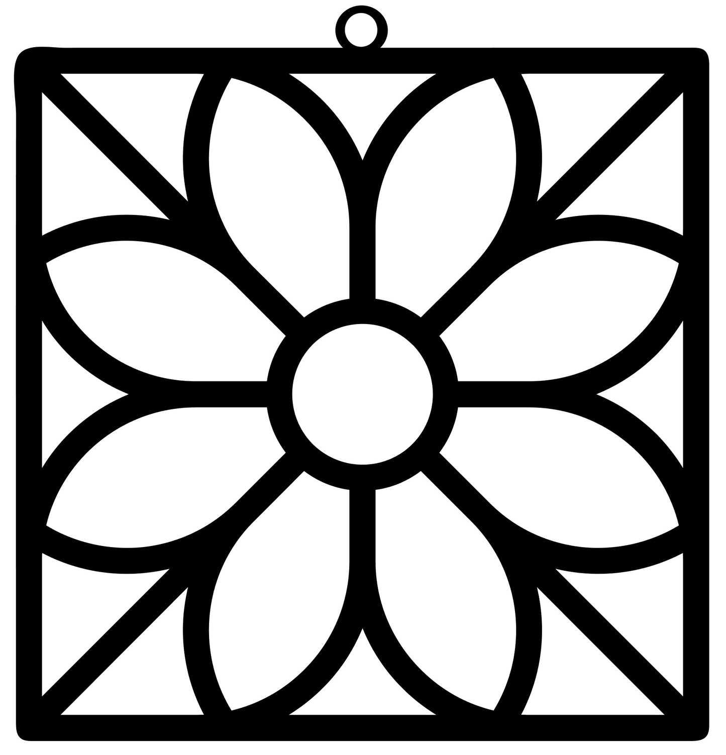 Faux Stained-Glass Sun Catcher Workshop - 4.25.25 @ 6PM