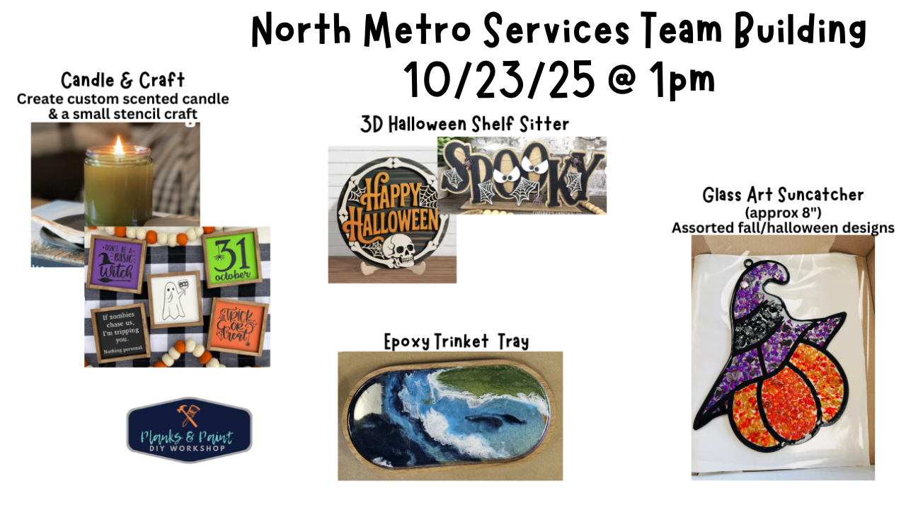 North Metro Services Team Building 10.23.25 @ 1pm