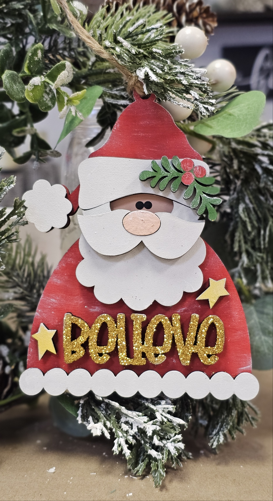 Santa Believe Ornament