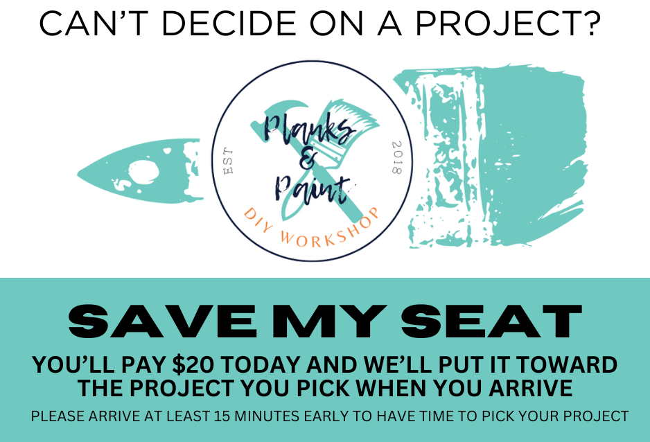 Save My Seat, I'll decide when I get there!