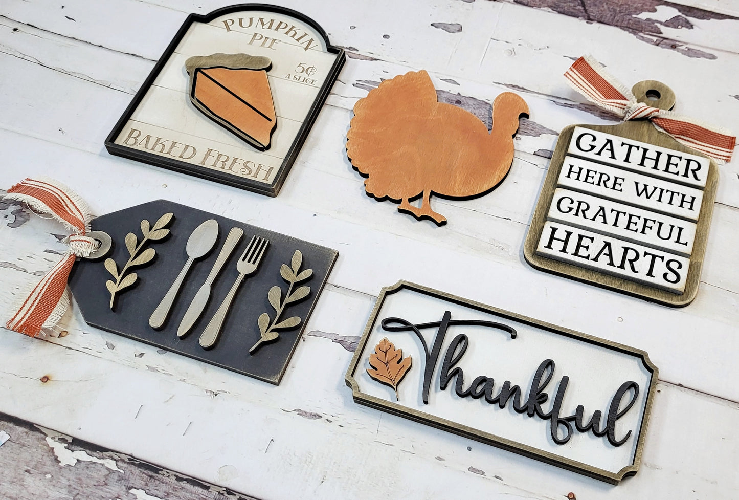 Thankful Tiered Tray Collection