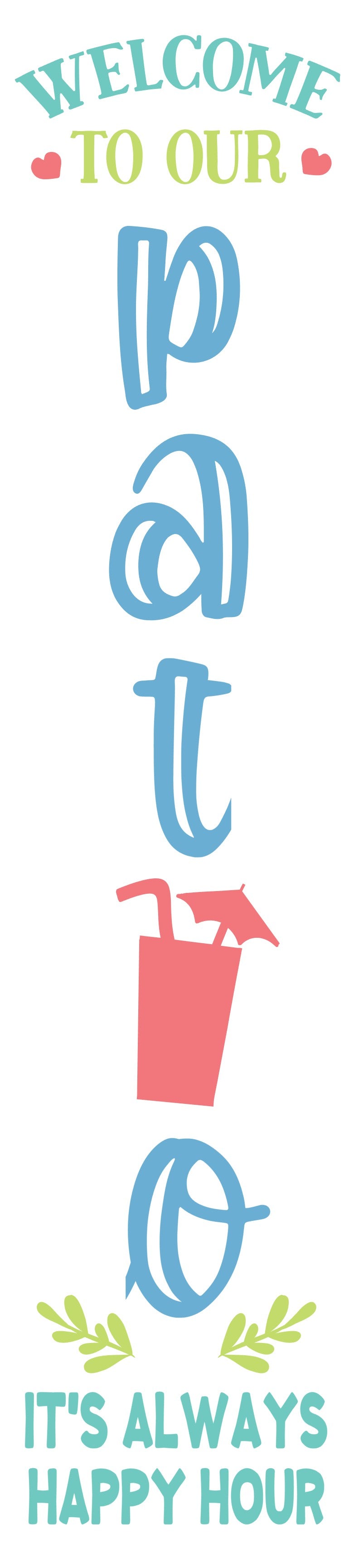 Welcome to the Patio Porch Leaner