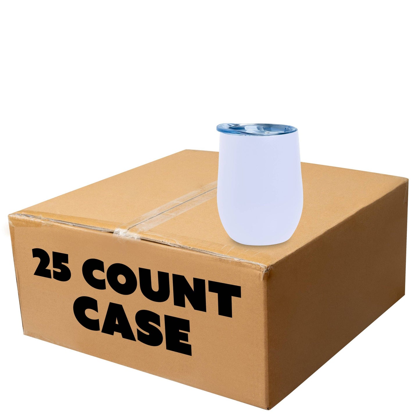 Makerflo 12 oz Powder Coated Tumbler (Multicolor Available): Black - Singles ($6.95/ea)