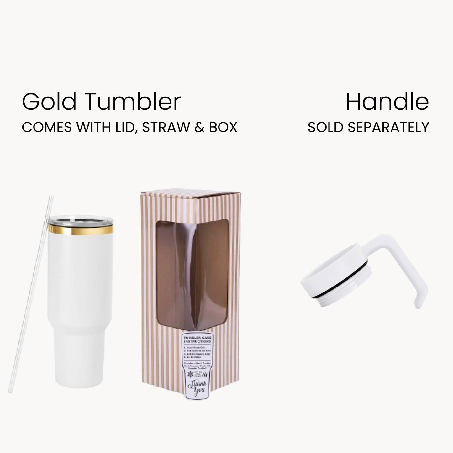 Makerflo 40 oz Gold Electroplated Powder Coated Tumbler: Black / Singles