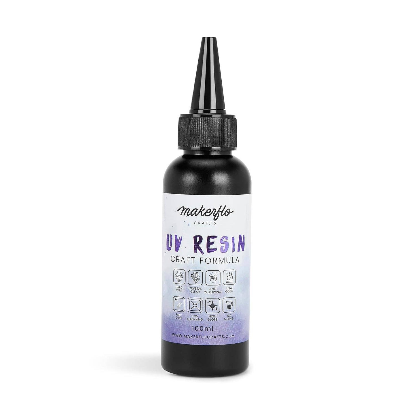 Makerflo UV Resin Craft Formula Ultraviolet Curing Resin: 250 ml