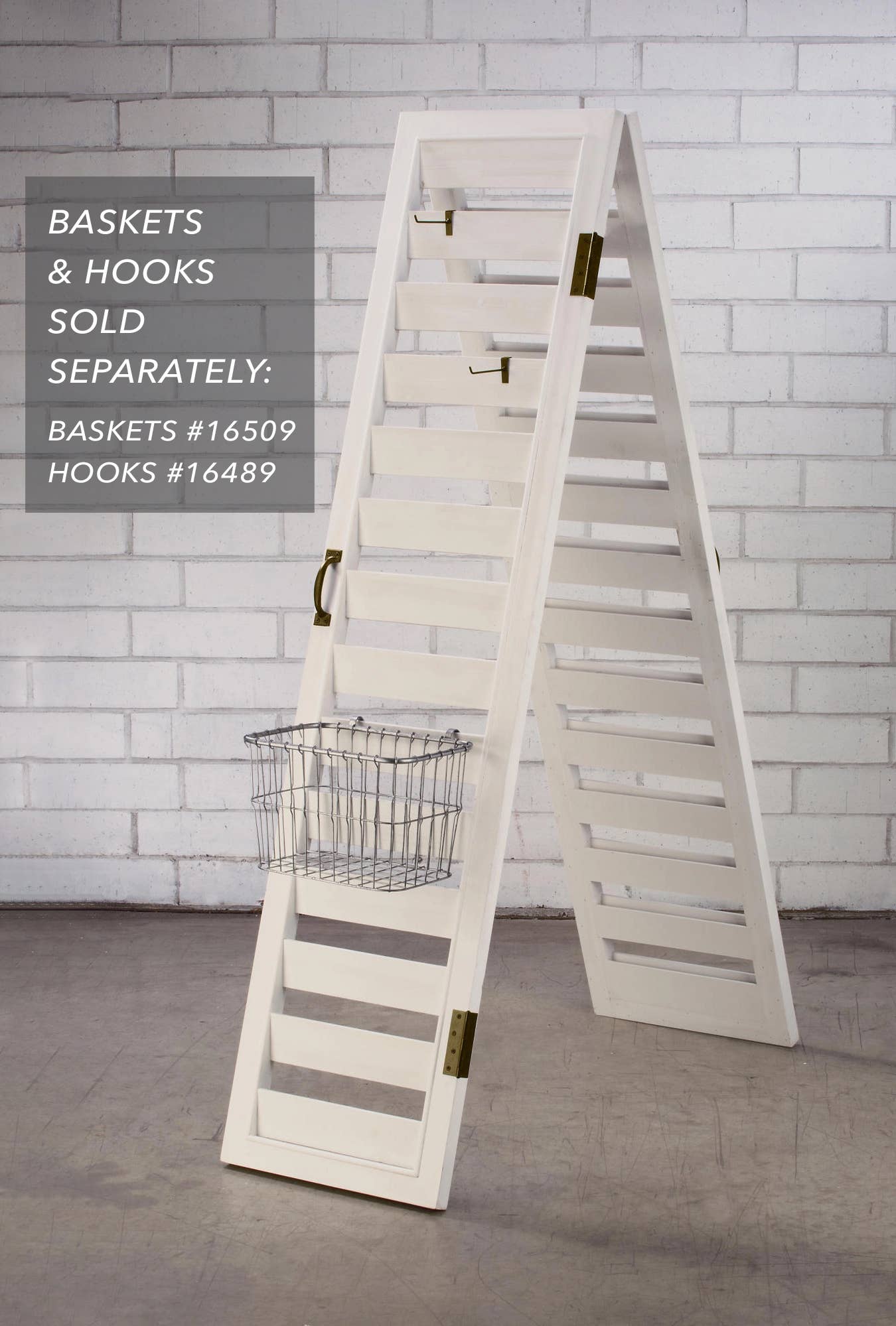 Tripar International - 2-Sided Shutter Ladder Display: Hooks - Pack of 12 3.5" Hooks