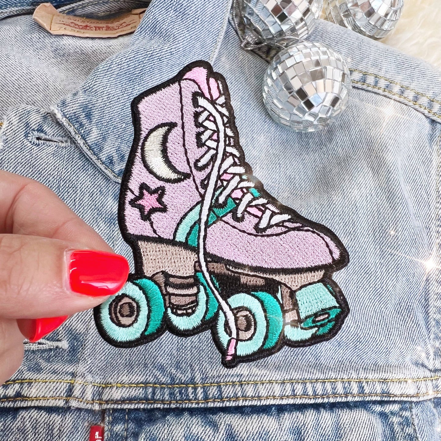 Wildflower + Co. - Roller Skate Patches: Lilac Celestial