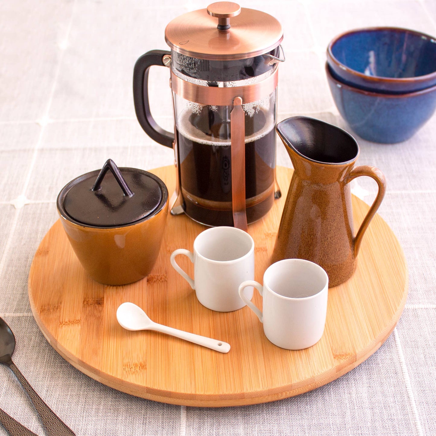 Totally Bamboo - TB Home 14" Bamboo Lazy Susan Turntable