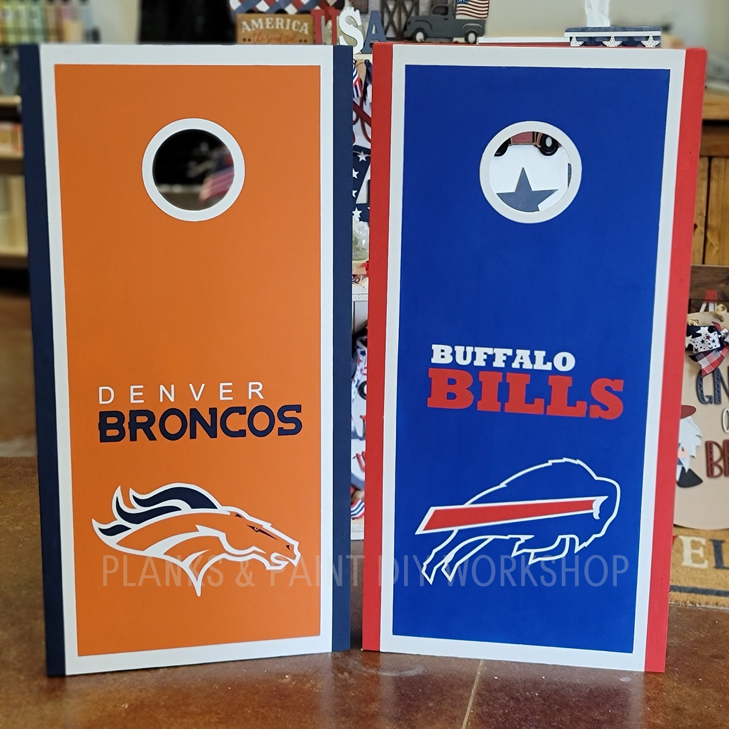 Custom Hand Painted Cornhole Boards