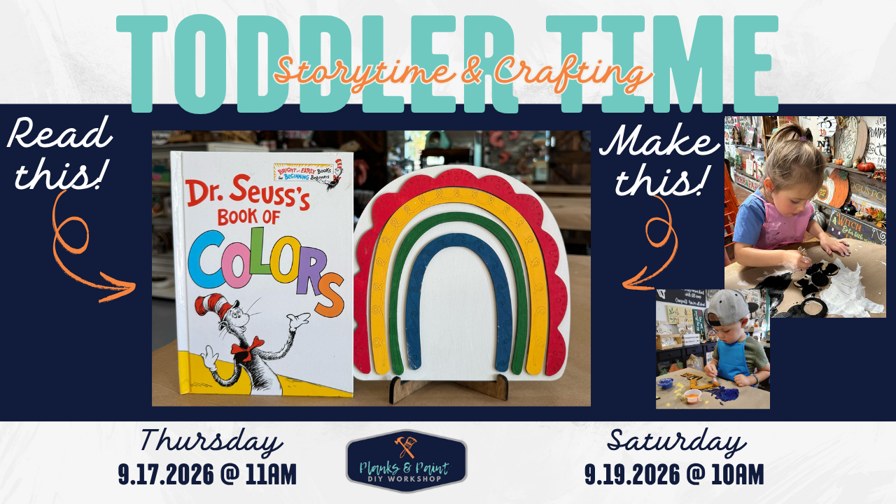 TODDLER TIME: DR SUESS'S BOOK OF COLORS