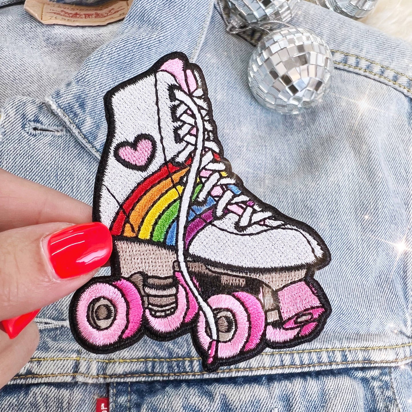 Wildflower + Co. - Roller Skate Patches: Lilac Celestial