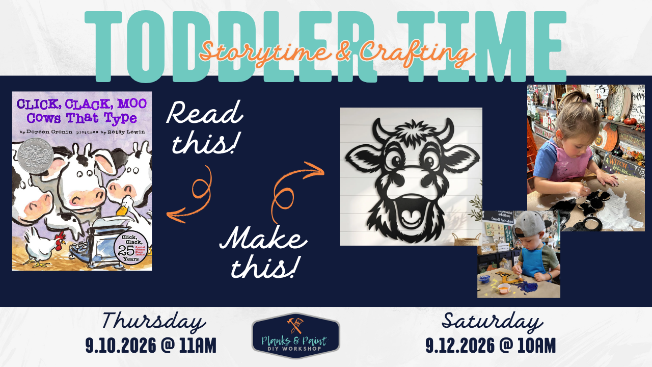 TODDLER TIME: CLICK CLACK MOO
