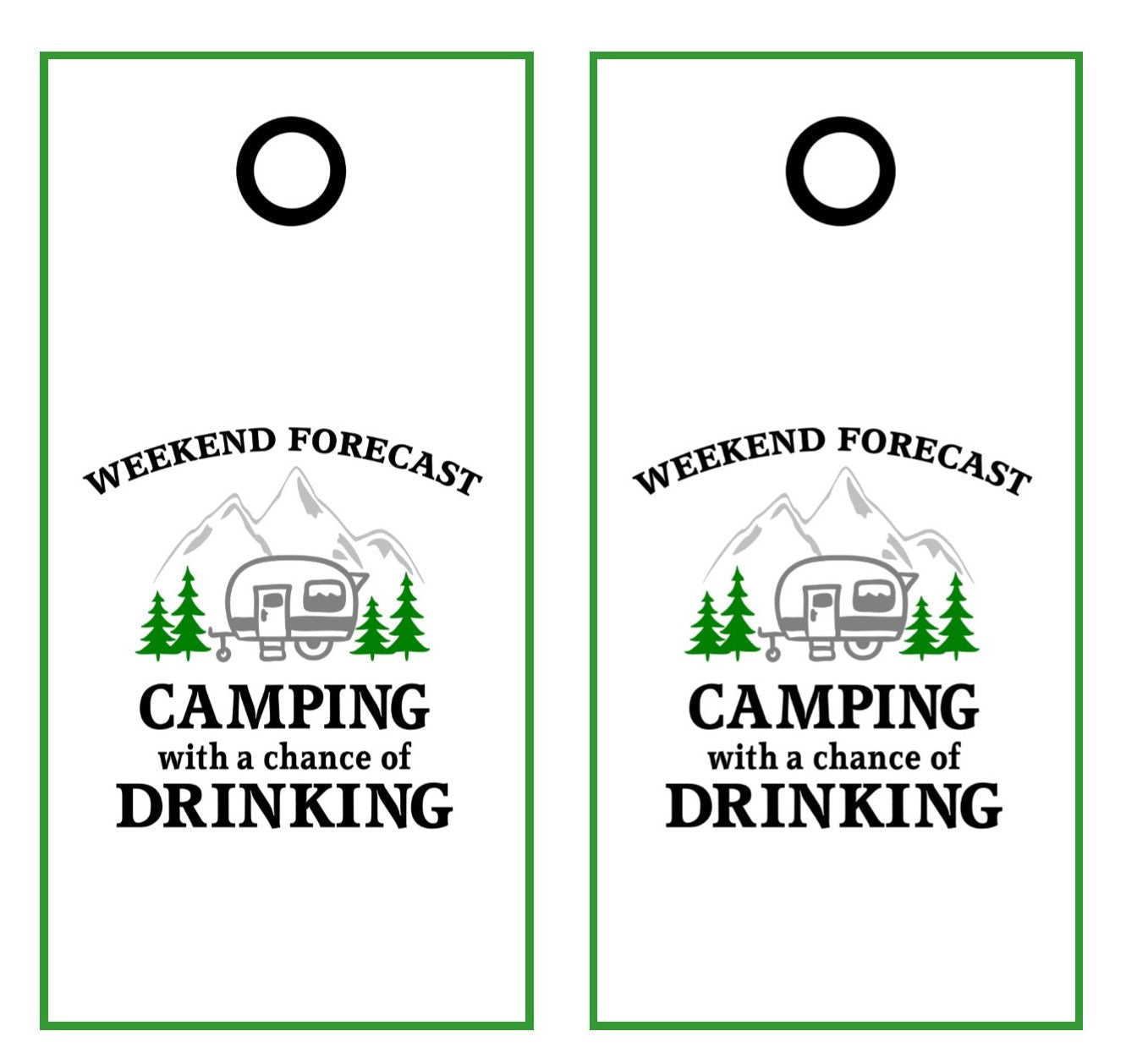 Custom Hand Painted Cornhole Boards