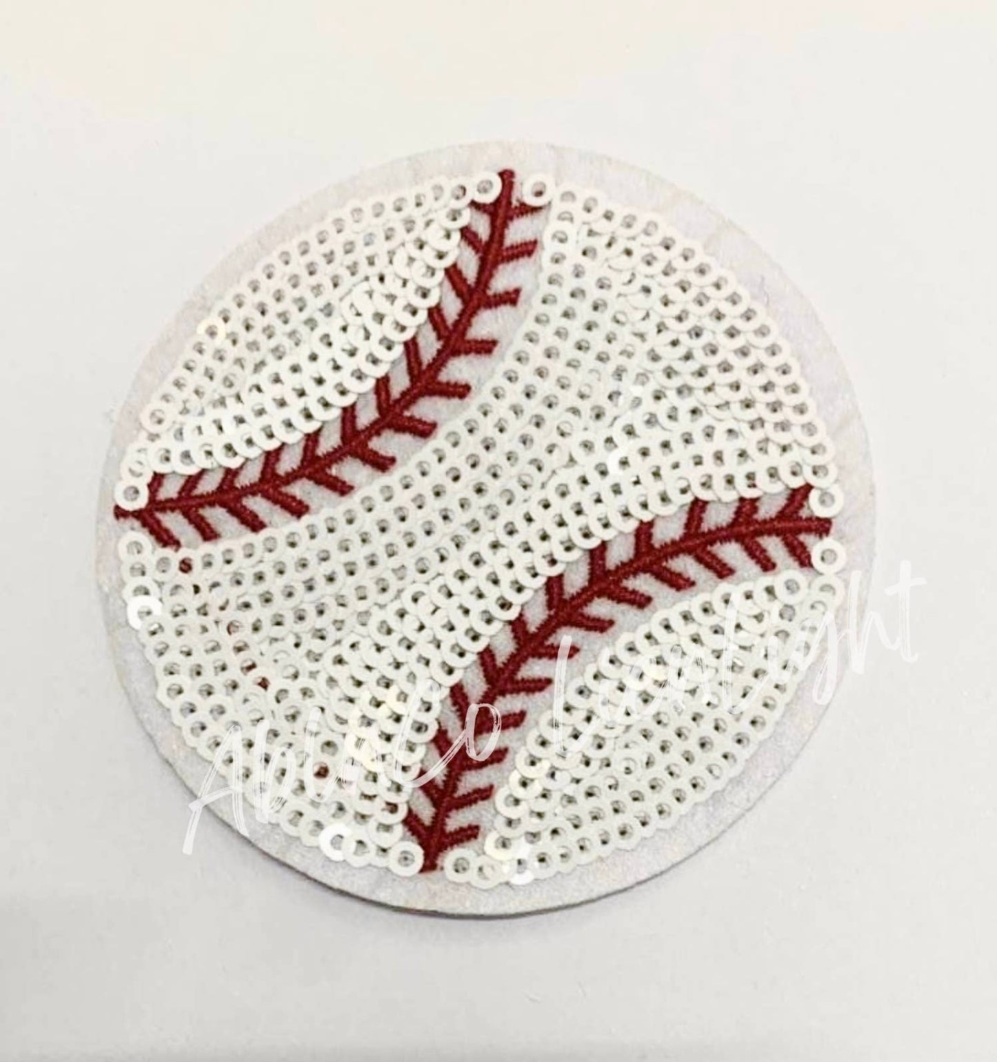 ABLN Boutique - Trucker hat patches 3” baseball sequins patch iron on