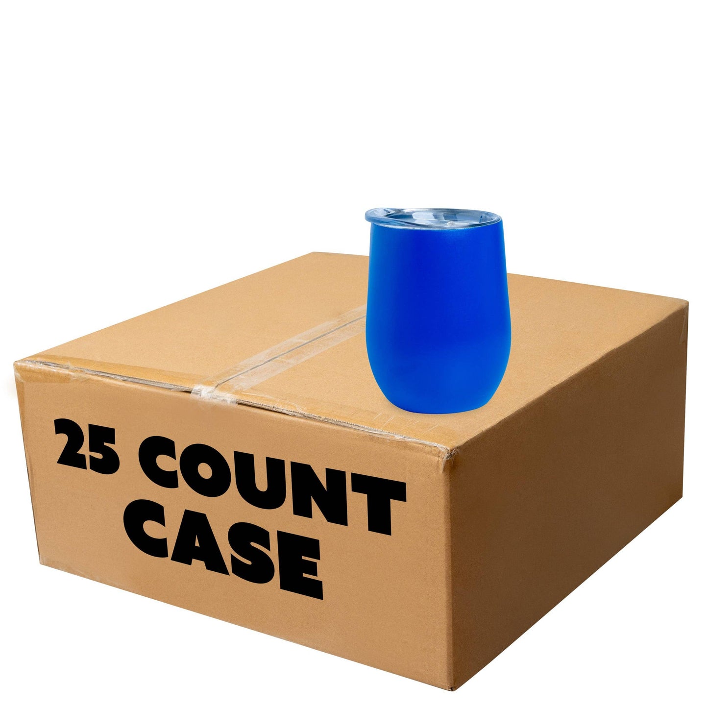 Makerflo 12 oz Powder Coated Tumbler (Multicolor Available): Black - Singles ($6.95/ea)