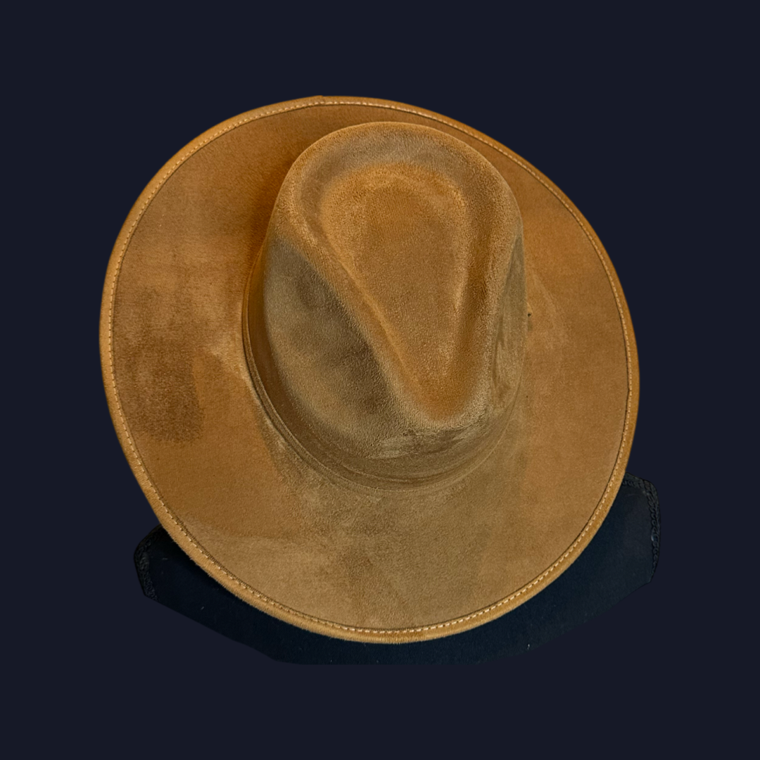 Nati Natash - Rancher Vegan Suede Hat - W: Medium / Khaki